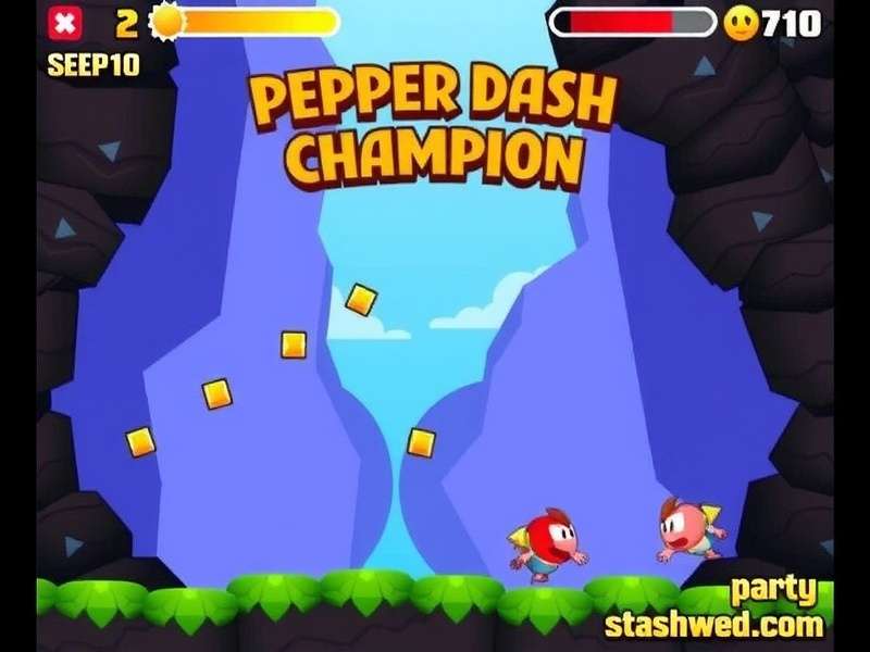 Intense Pepper Dash Champion Action Pepper Dash Champion Gameplay Screenshot